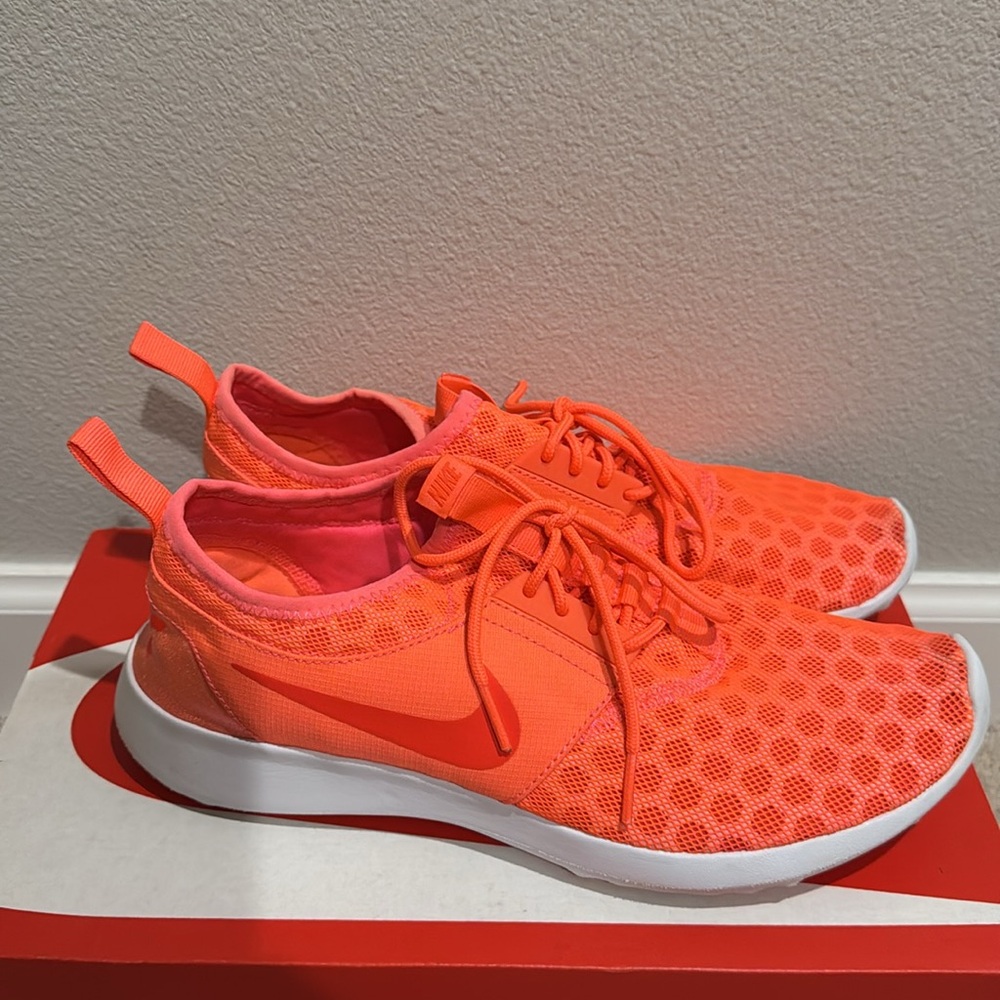 Nike Women's Neon Orange Sneakers